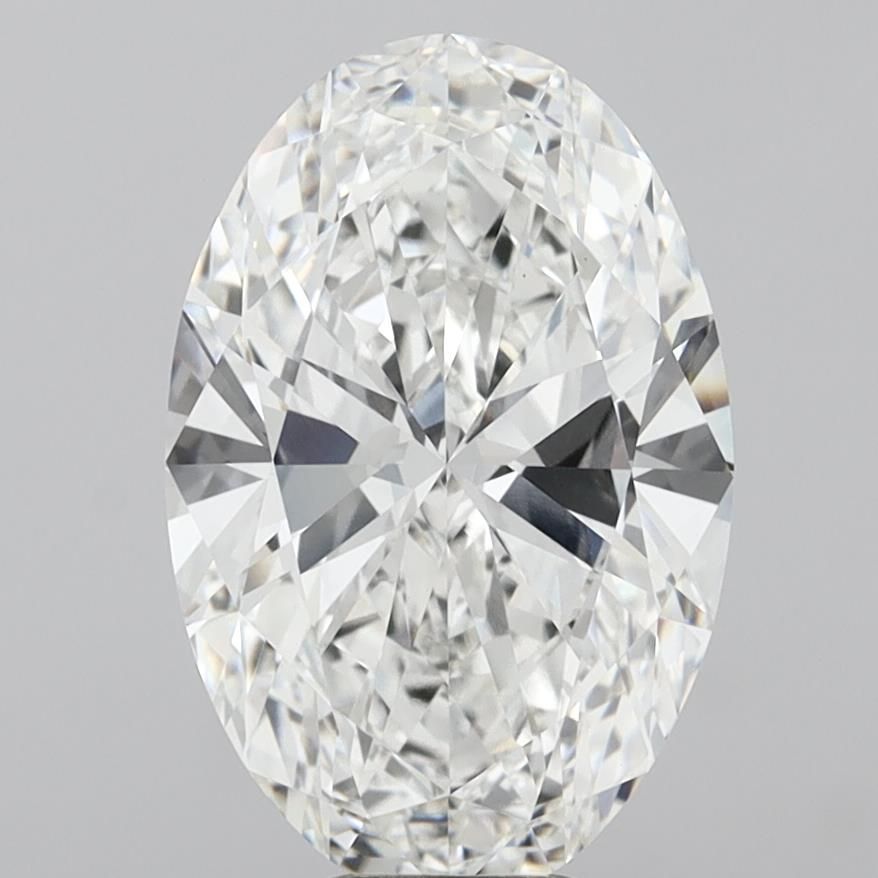 9.05 ct. oval Lab Grown Diamond front image