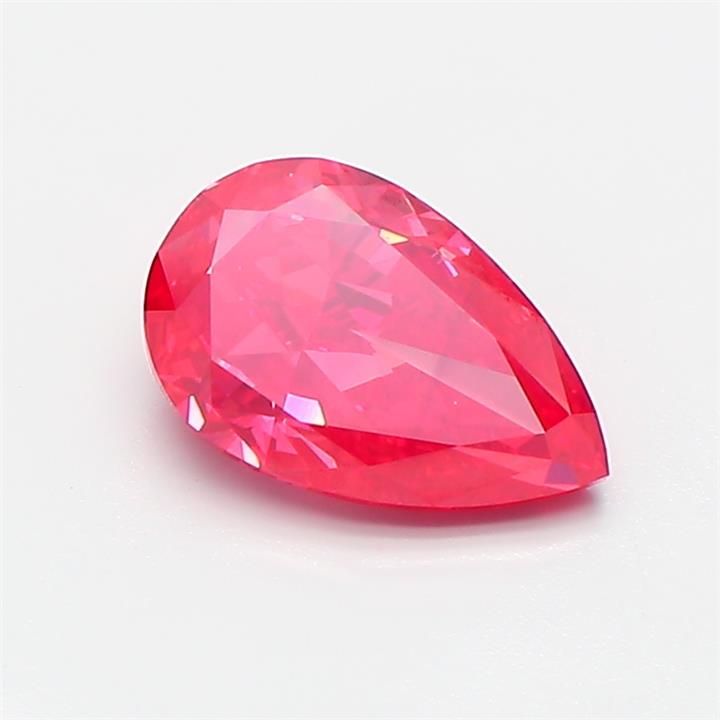 1.0 CT Fancy Vivid Red PEAR