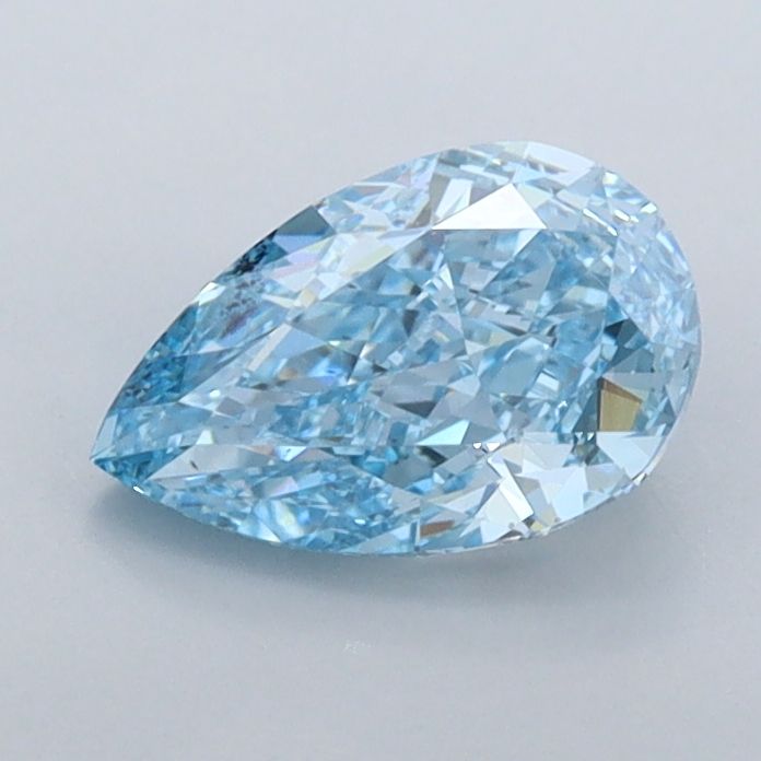 1.03 CT Fancy Vivid Blue PEAR