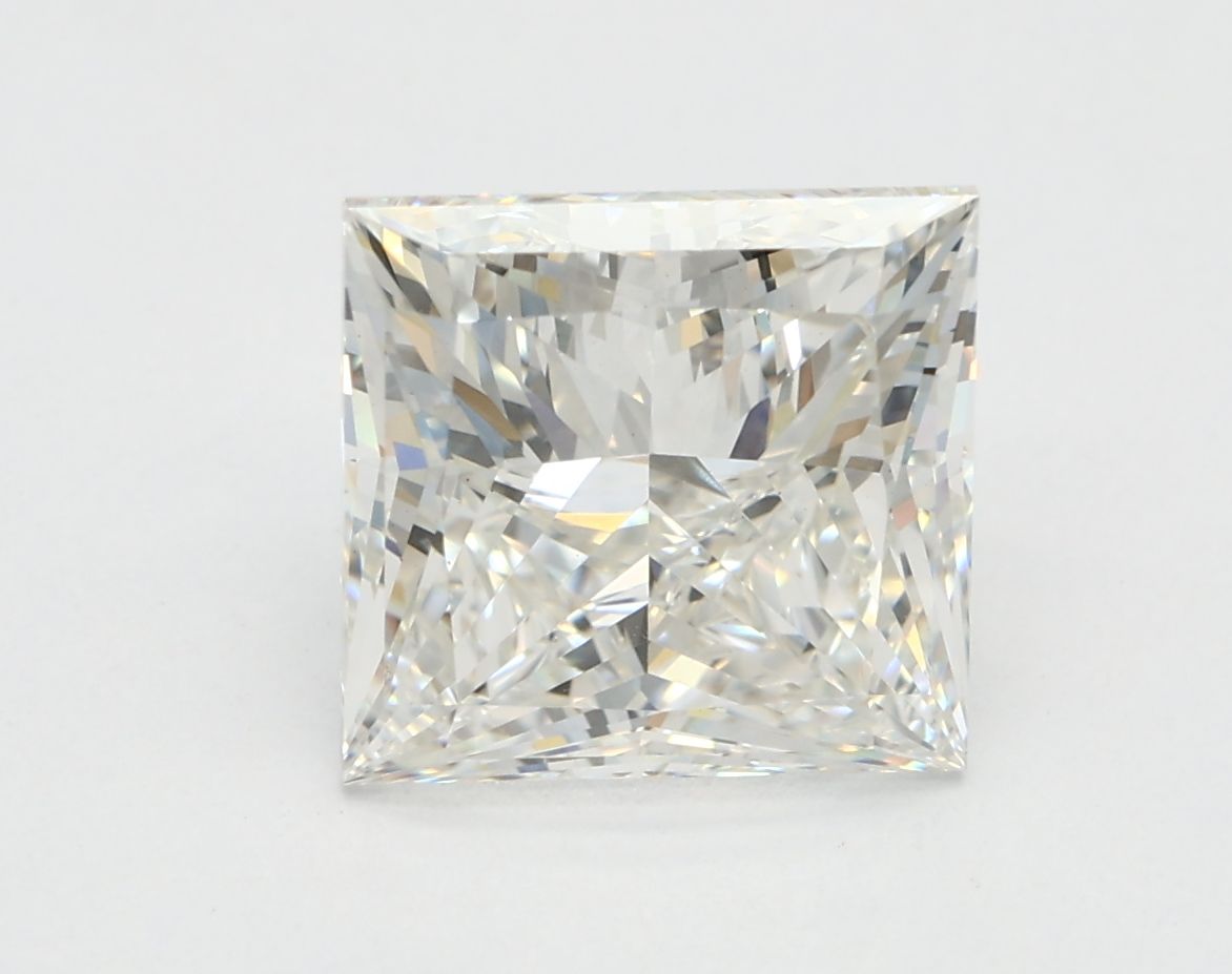 2.70 ct. princess Lab Grown Diamond front image
