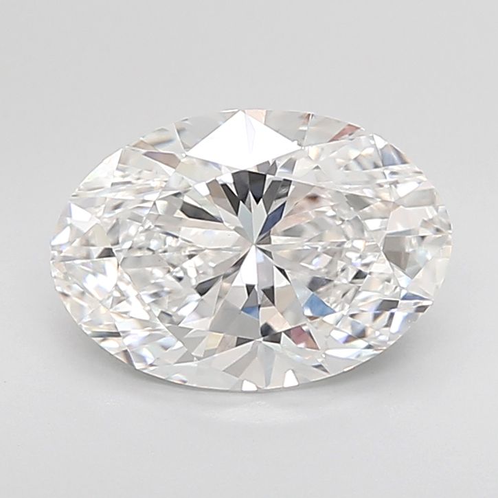 3.52 ct. oval Lab Grown Diamond front image