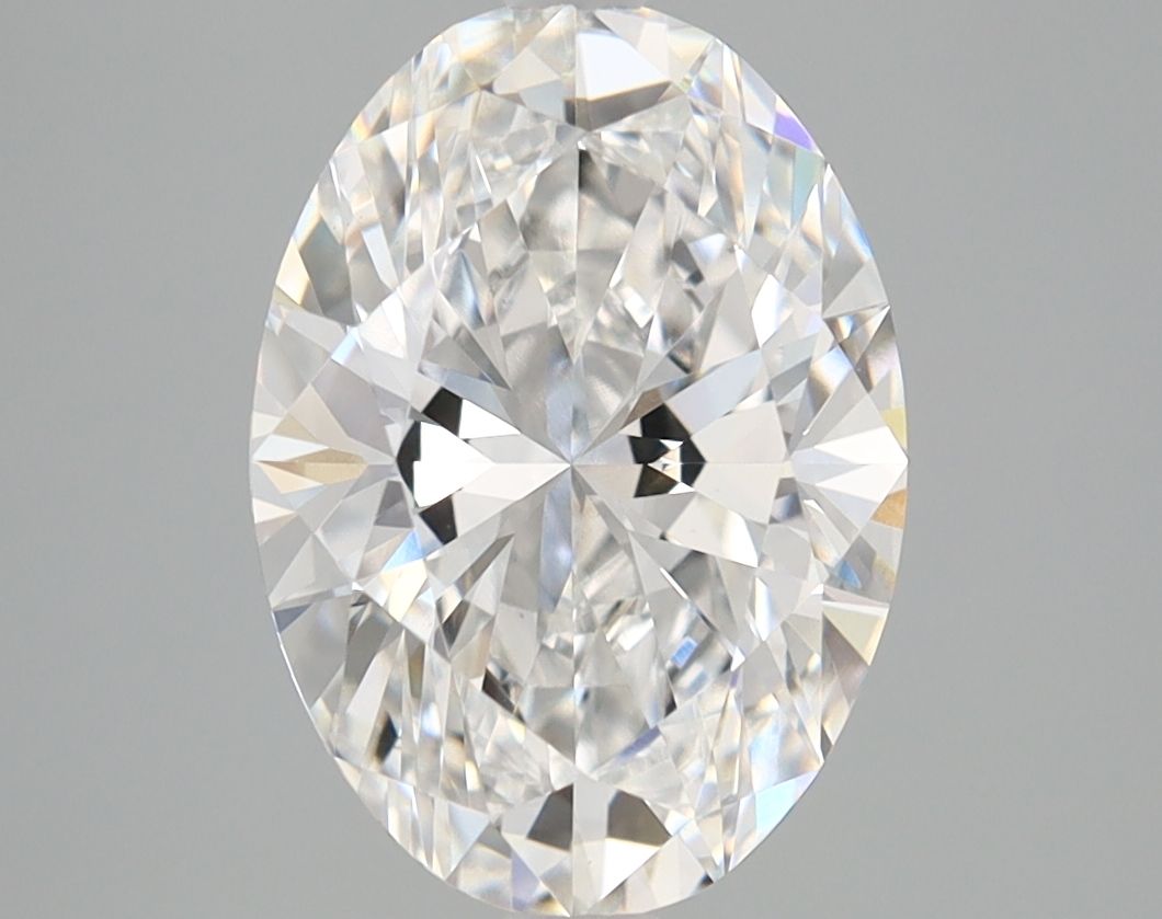 3.08 ct. oval Lab Grown Diamond front image