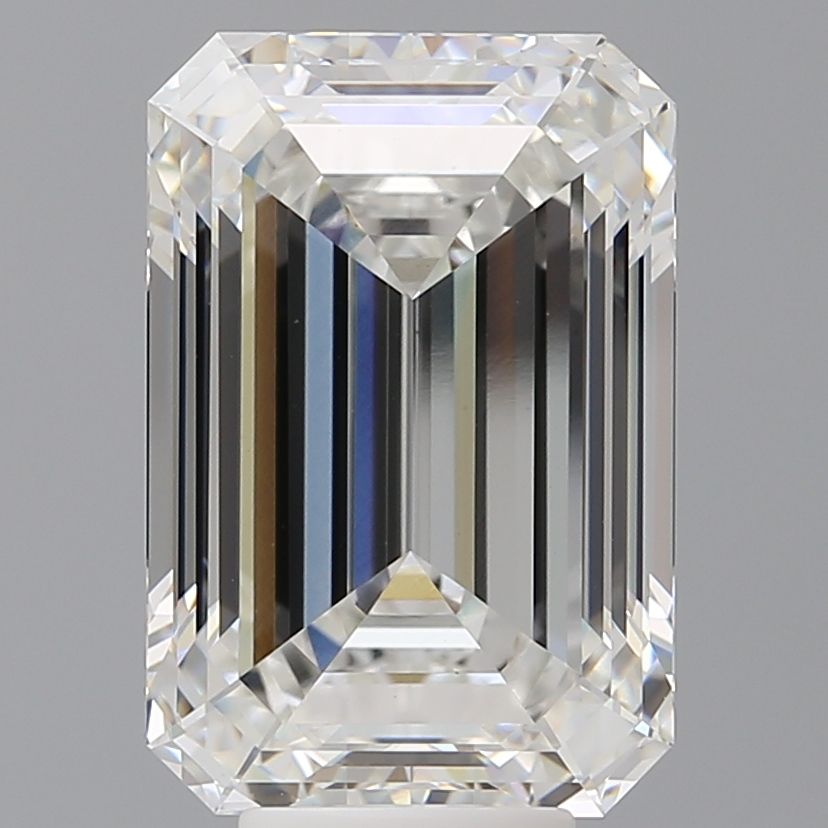 8.09 ct. emerald Lab Grown Diamond front image