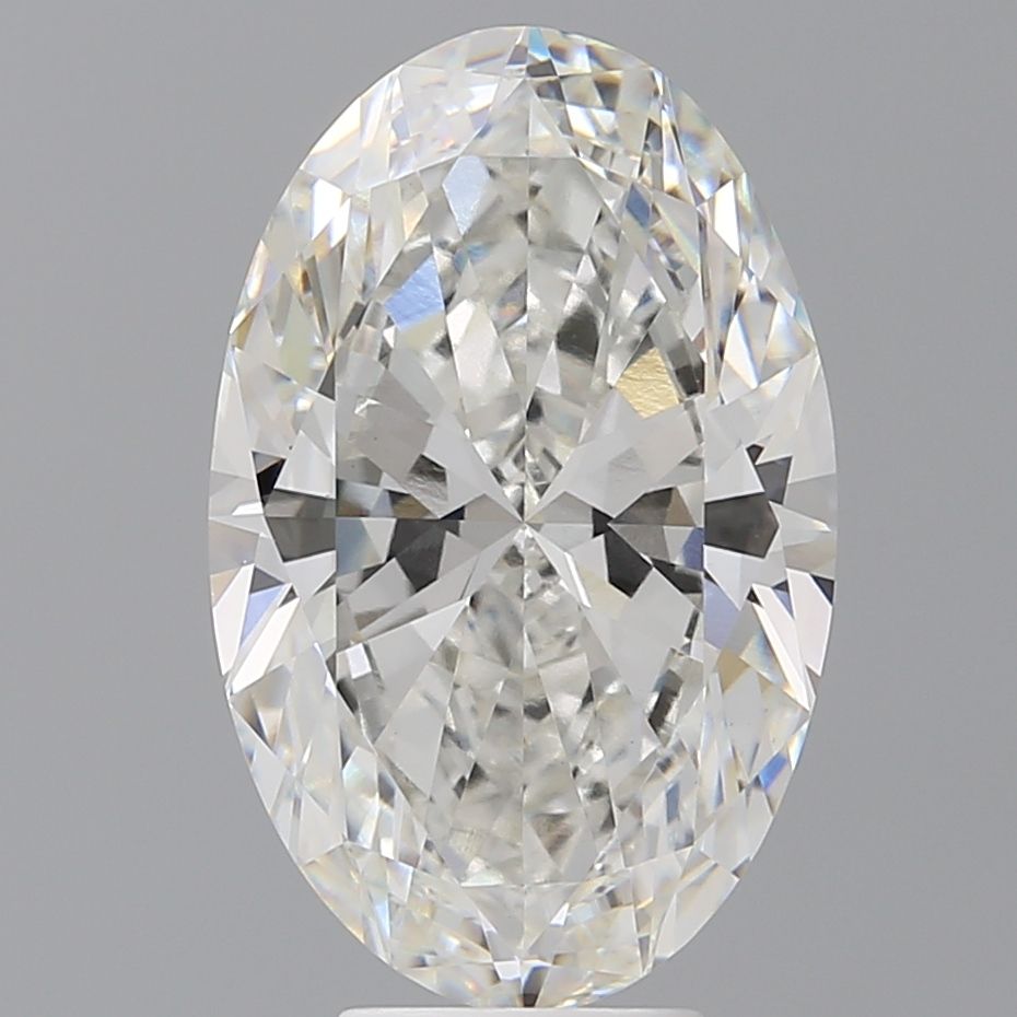 6.57 ct. oval Lab Grown Diamond front image