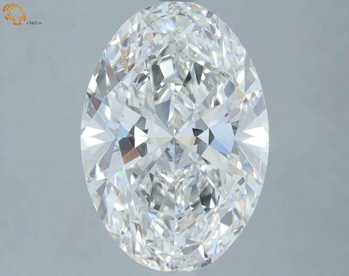 3.48 ct. oval Lab Grown Diamond front image