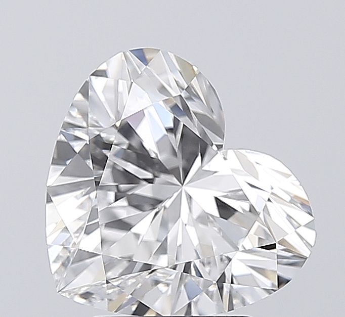 2.72 ct. heart Lab Grown Diamond front image