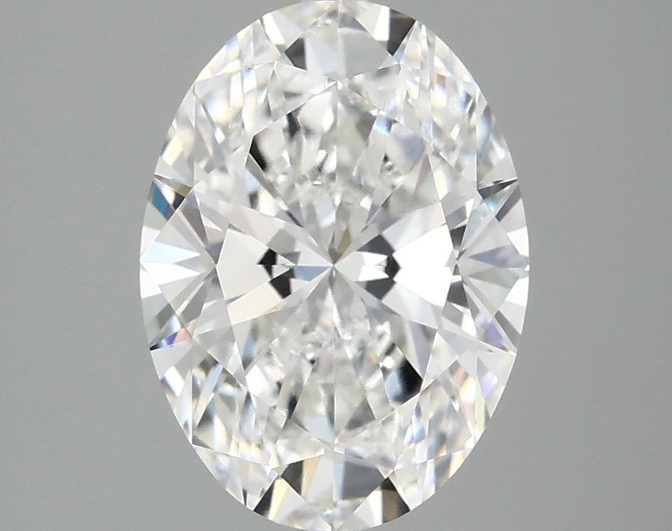 2.87 ct. oval Lab Grown Diamond front image