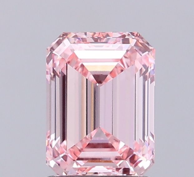 1.55 CT Fancy Intense Pink EMERALD