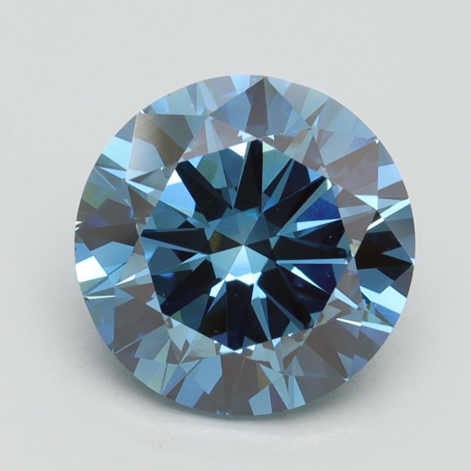 3.00 ct. round Lab Grown Diamond front image