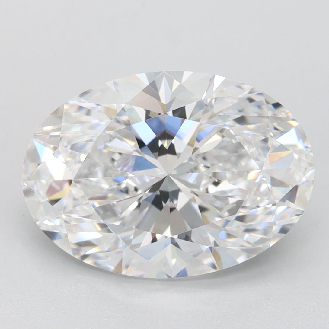 3.14 ct. oval Lab Grown Diamond front image