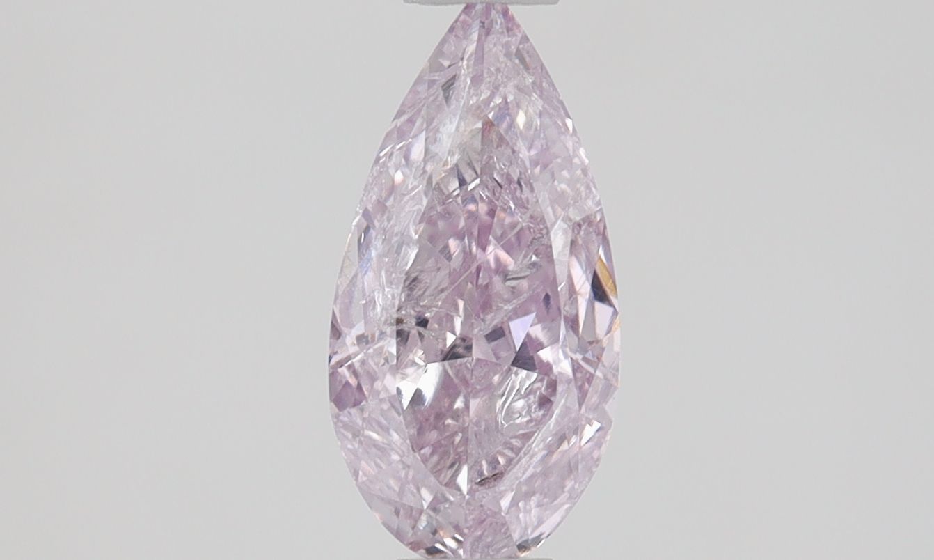 Diament 0.51 ct Fancy Pink Purple/