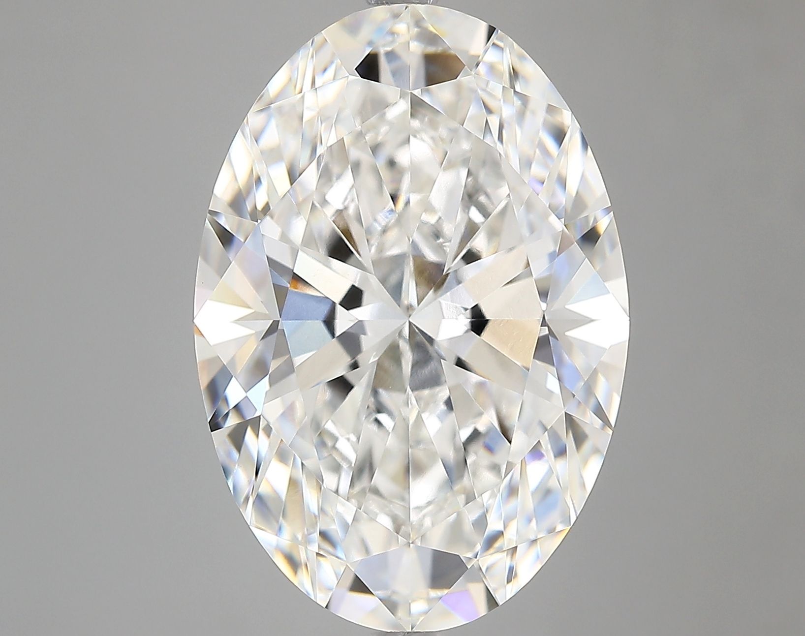 9.11 ct. oval Lab Grown Diamond front image