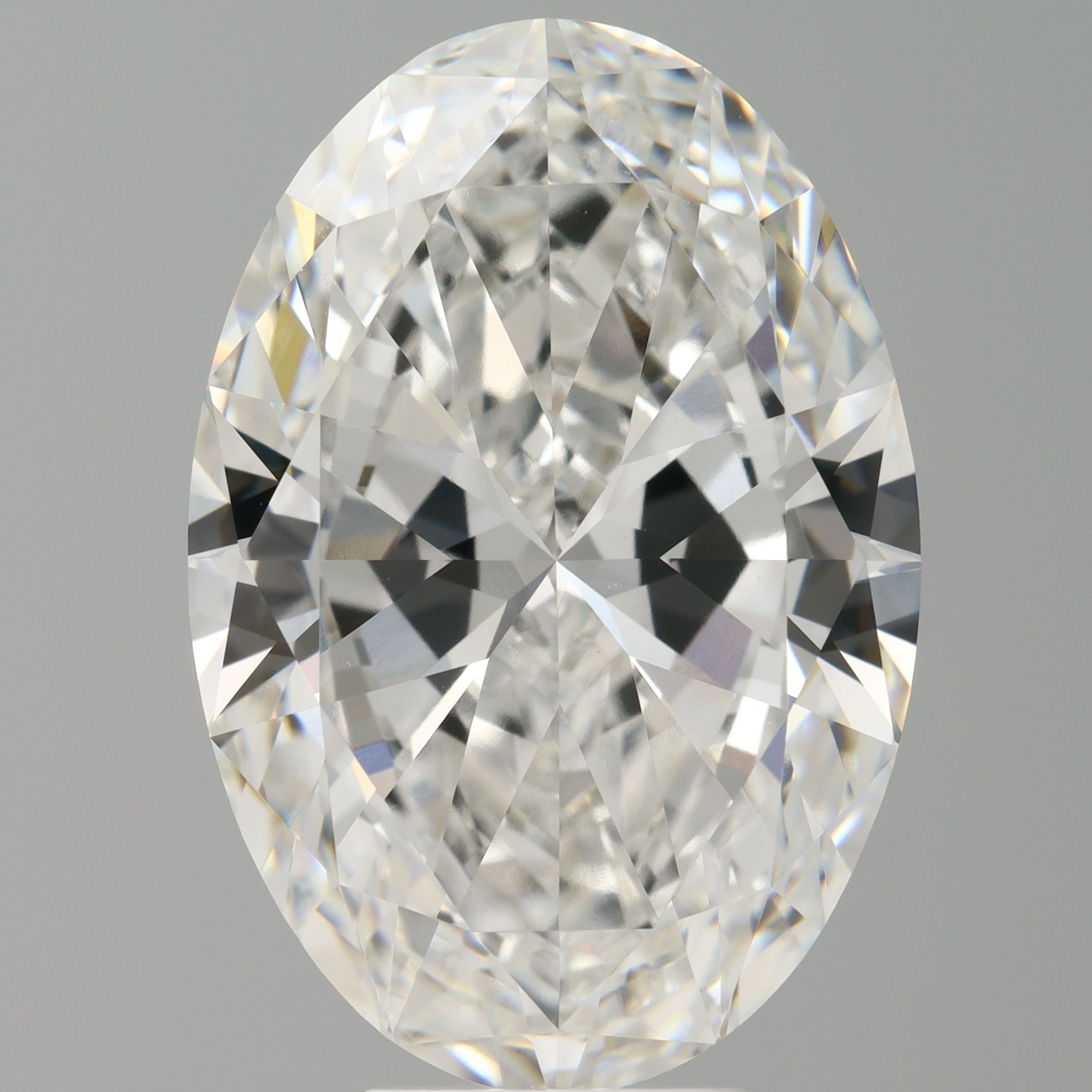 8.04 ct. oval Lab Grown Diamond front image