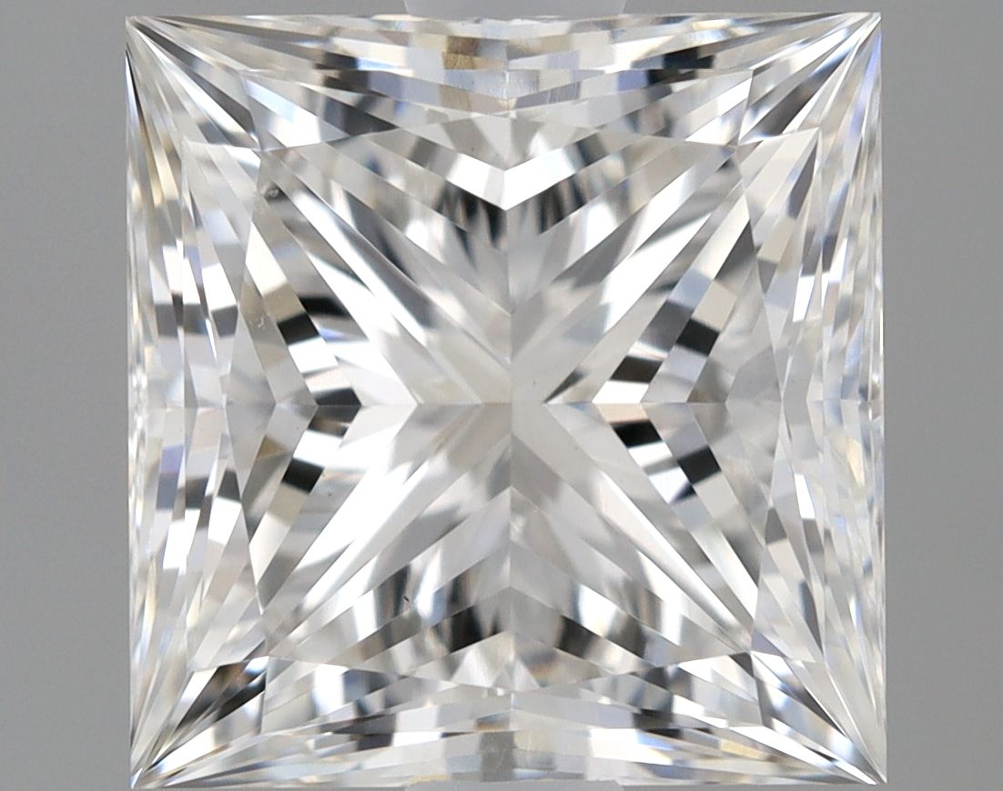 2.21 ct. princess Lab Grown Diamond front image