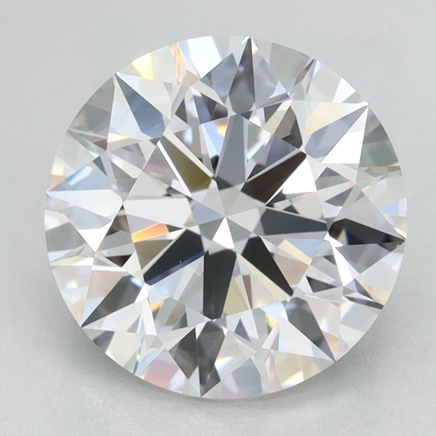 Diamant Rond 2.59 ct - Couleur D - Pureté IF