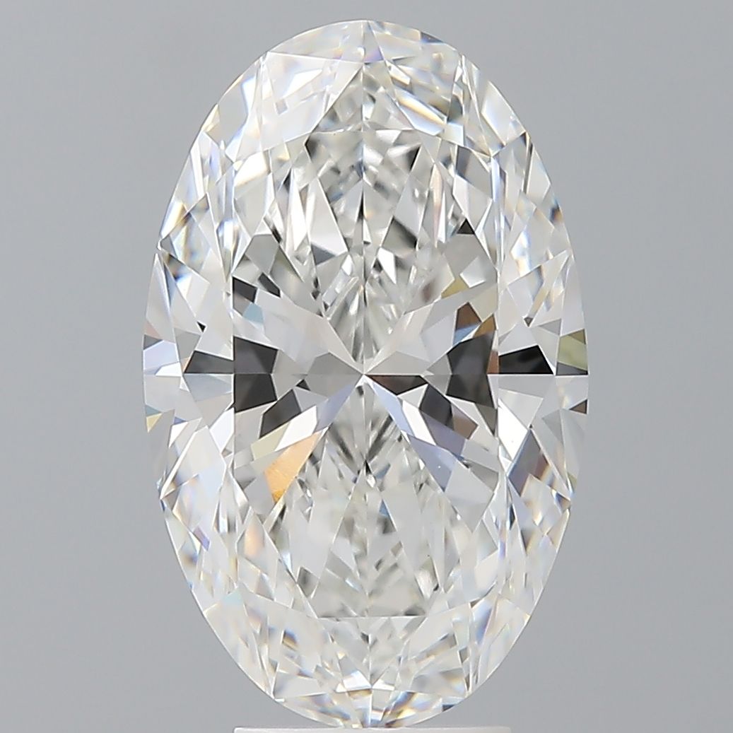 5.54 ct. oval Lab Grown Diamond front image
