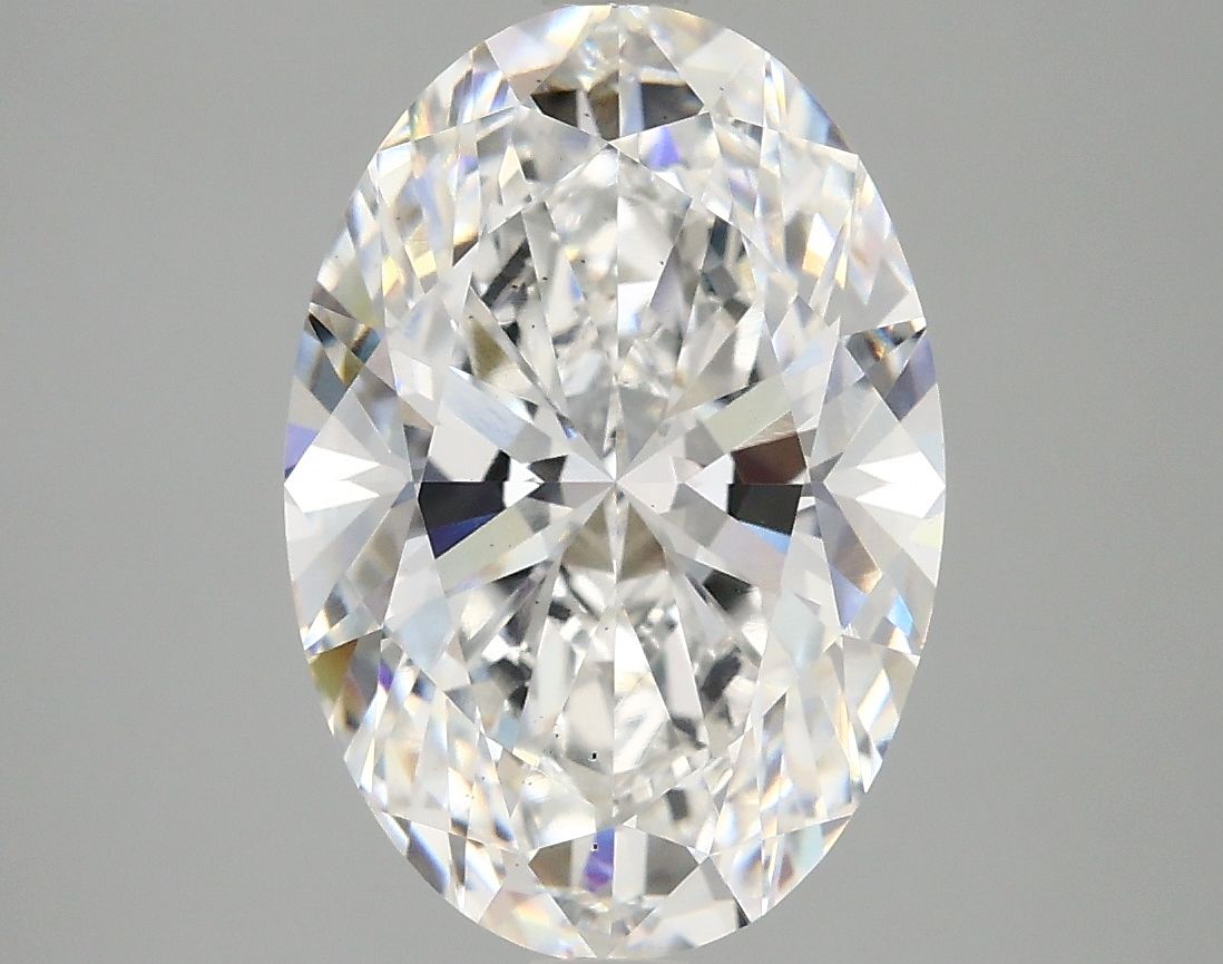 4.06 ct. oval Lab Grown Diamond front image