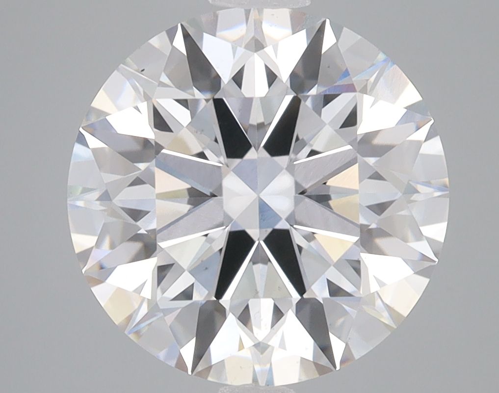 Diamant Rond 4.58 ct - Couleur F - Pureté VS2