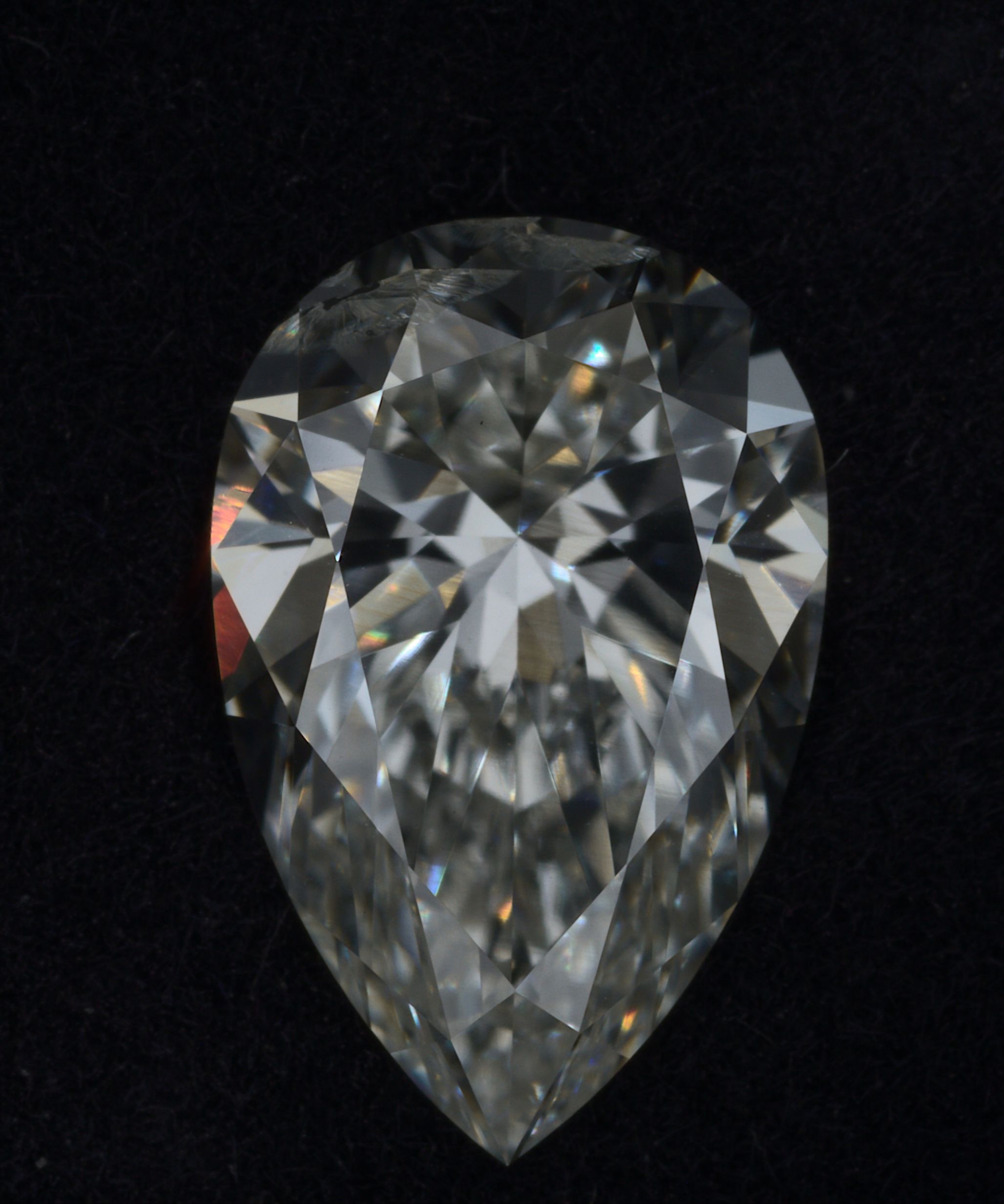 1.61 ct. pear Lab Grown Diamond front image