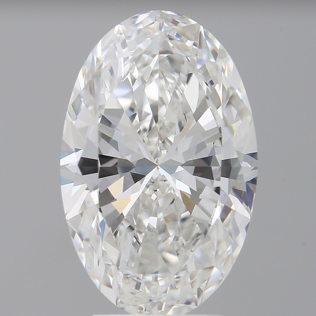 4.05 ct. oval Lab Grown Diamond front image
