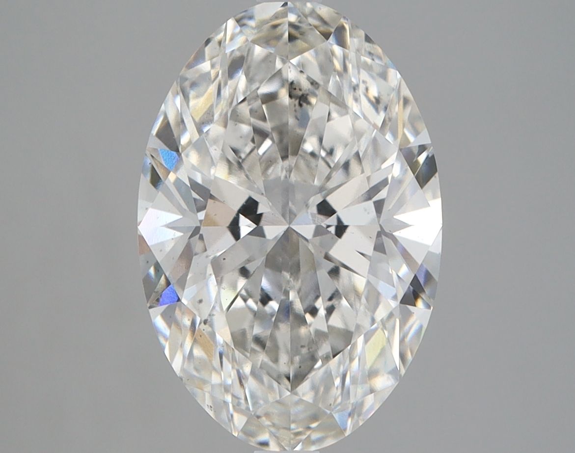 3.70 ct. oval Lab Grown Diamond front image