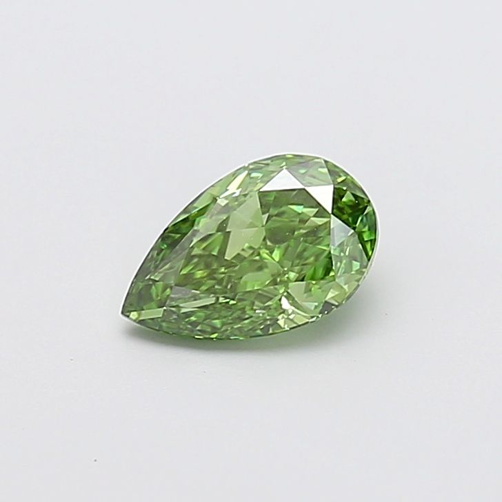 1.05 CT Fancy Vivid Green PEAR