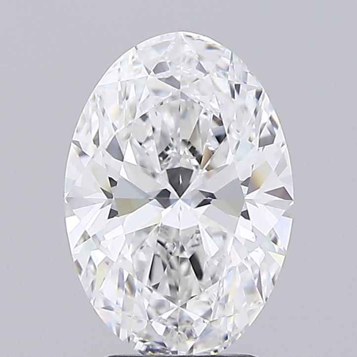 3.01 ct. oval Lab Grown Diamond front image