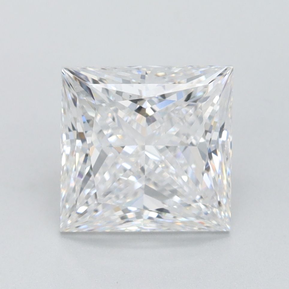 1.74 ct. princess Lab Grown Diamond front image