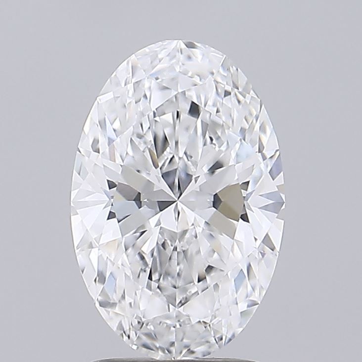 1.92 ct. oval Lab Grown Diamond front image