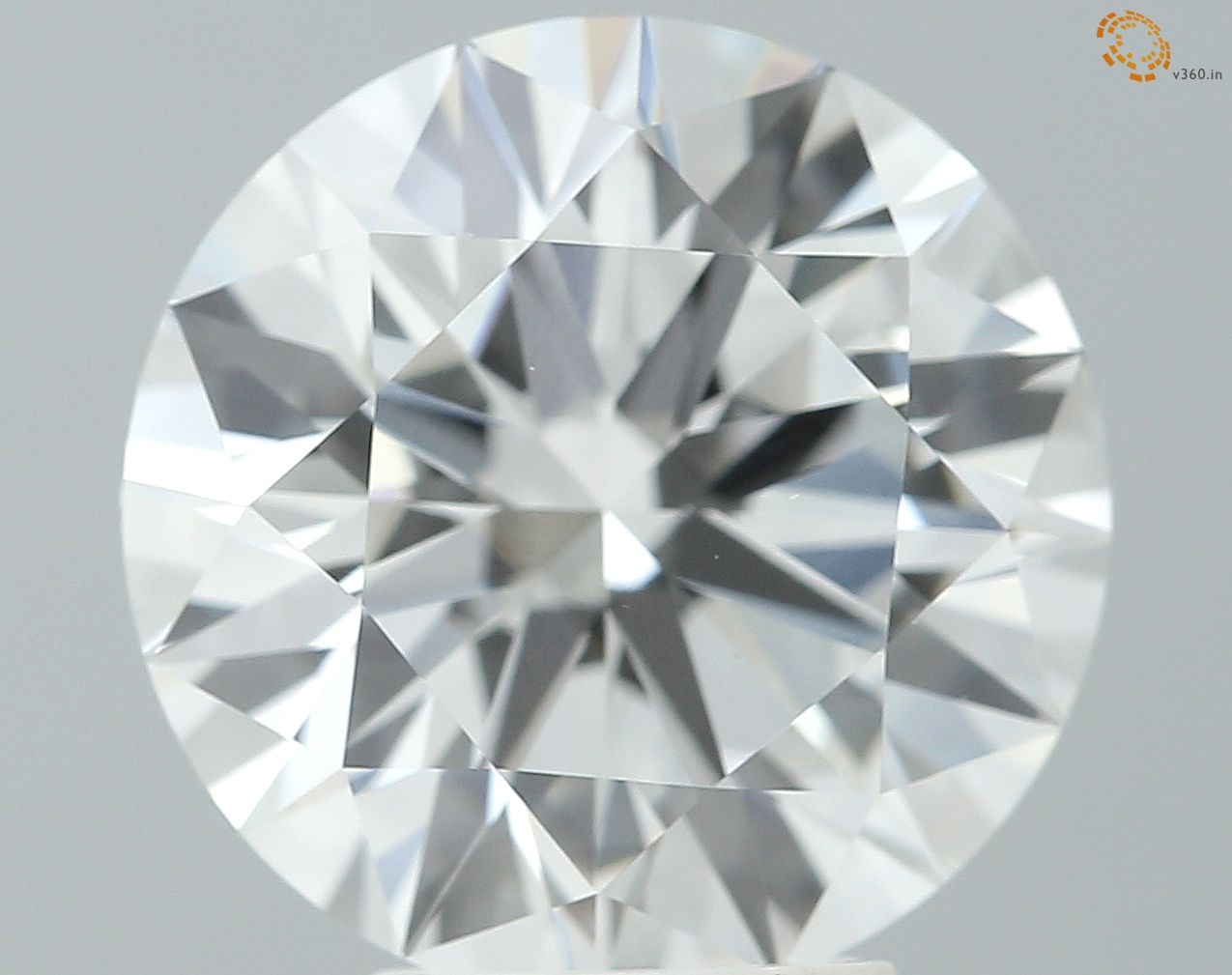 4.78 ct. round Lab Grown Diamond front image