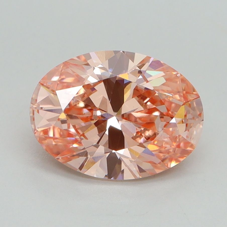 1.70 ct. oval Lab Grown Diamond front image