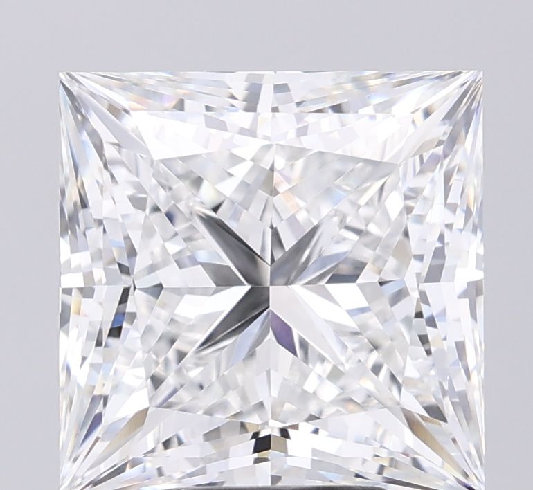 5.90 ct. princess Lab Grown Diamond front image