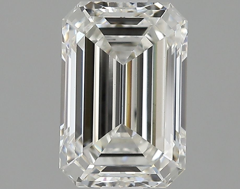 1.37 ct. emerald Lab Grown Diamond front image