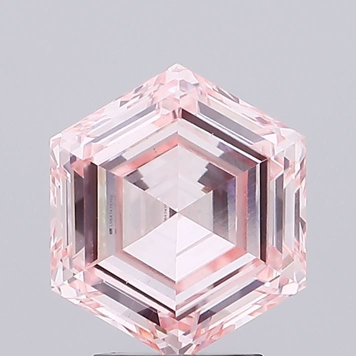 3.06 ct lab-grown Hexagonal Diamond