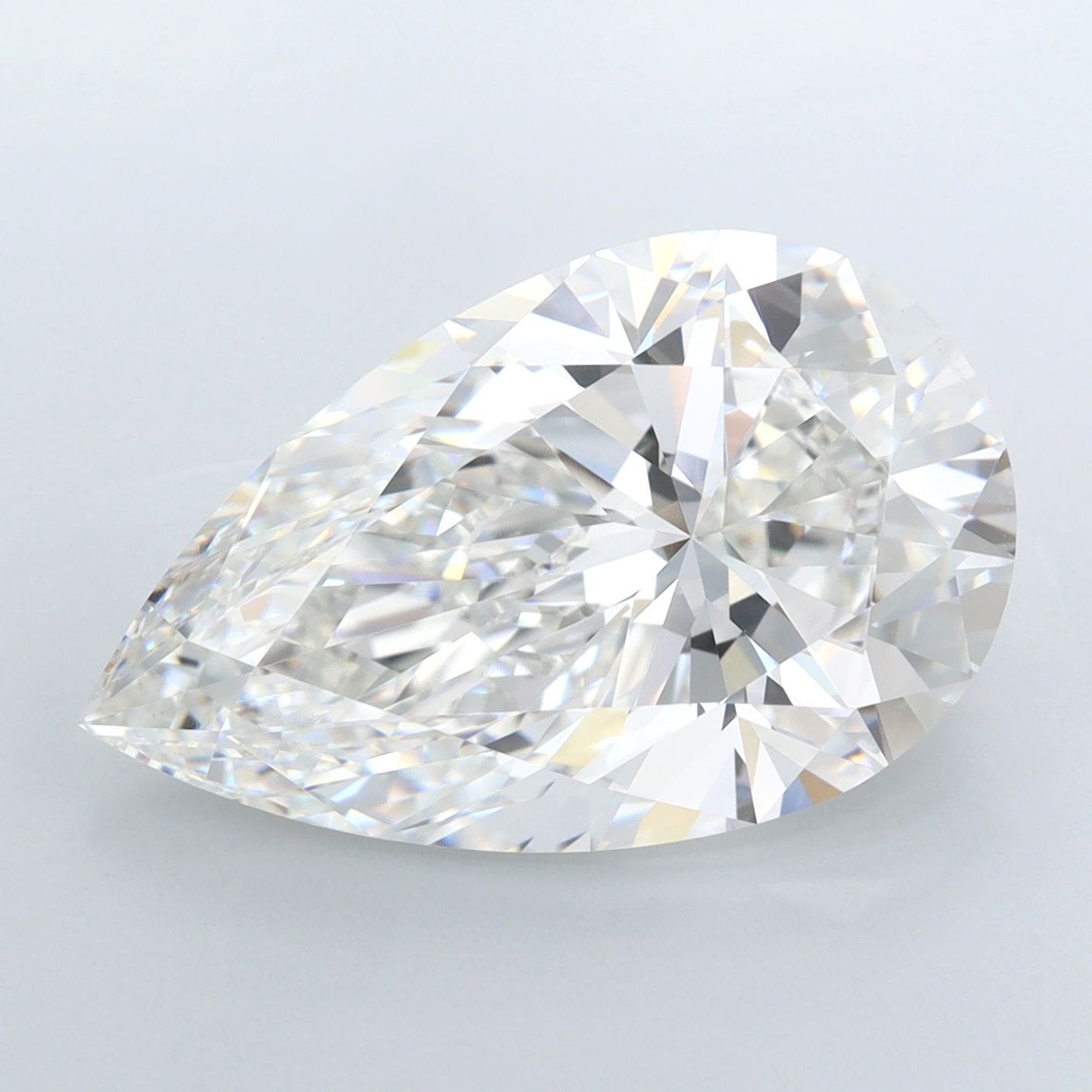 8.02 ct. pear Lab Grown Diamond front image