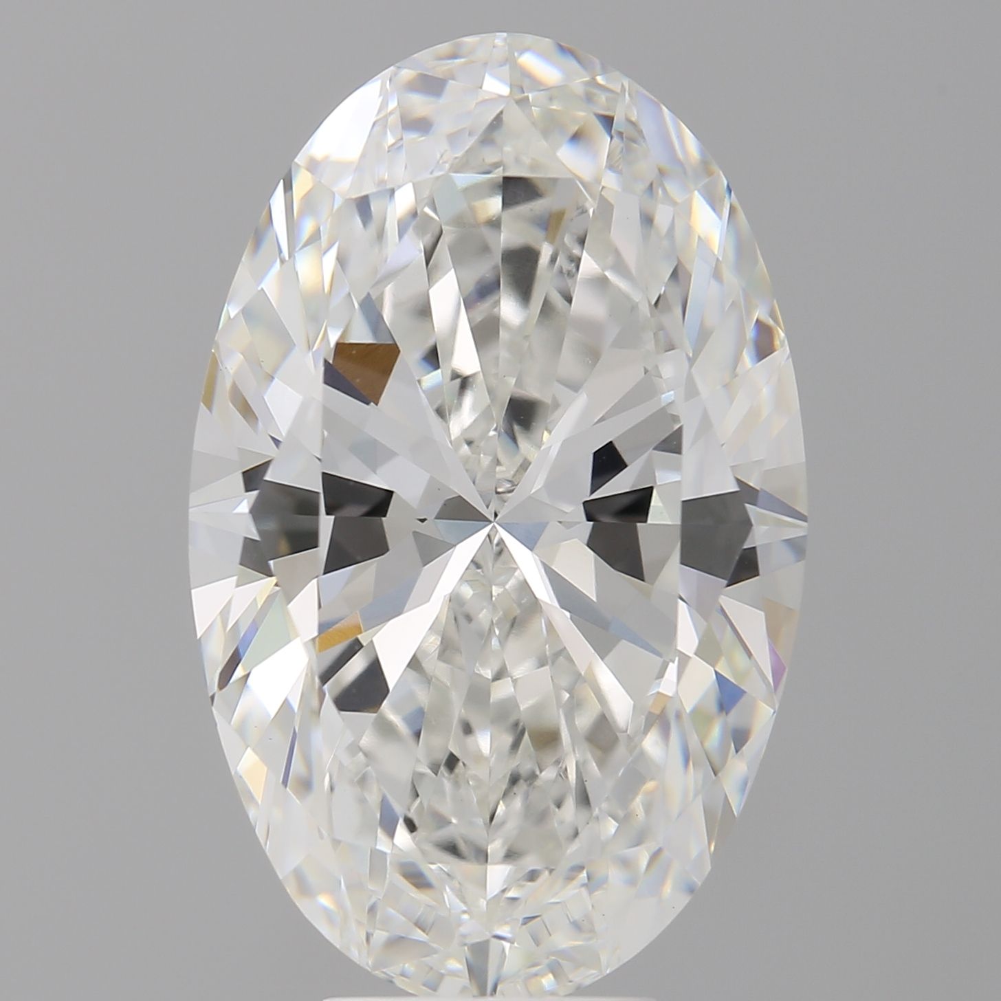 8.05 ct. oval Lab Grown Diamond front image