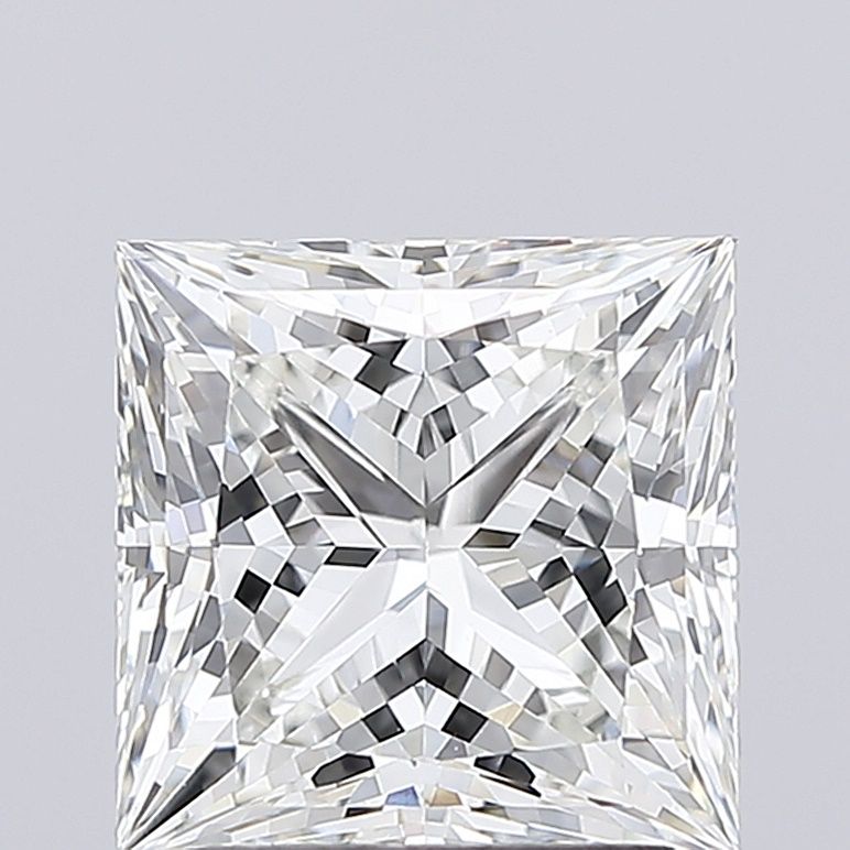 2.57 ct. princess Lab Grown Diamond front image