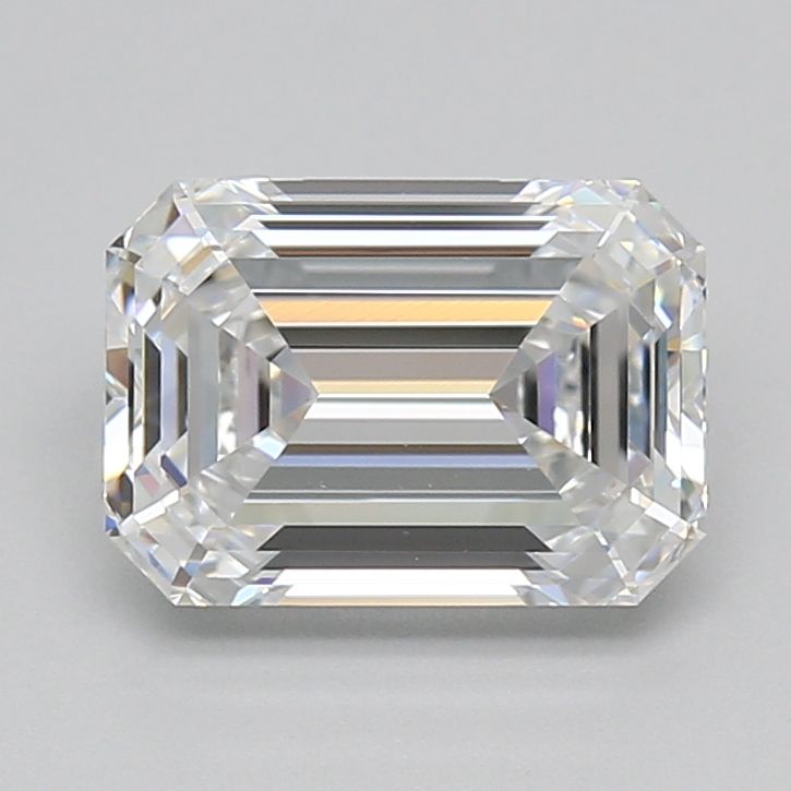 Diamant Émeraude 3.19 ct - Couleur D - Pureté VVS1