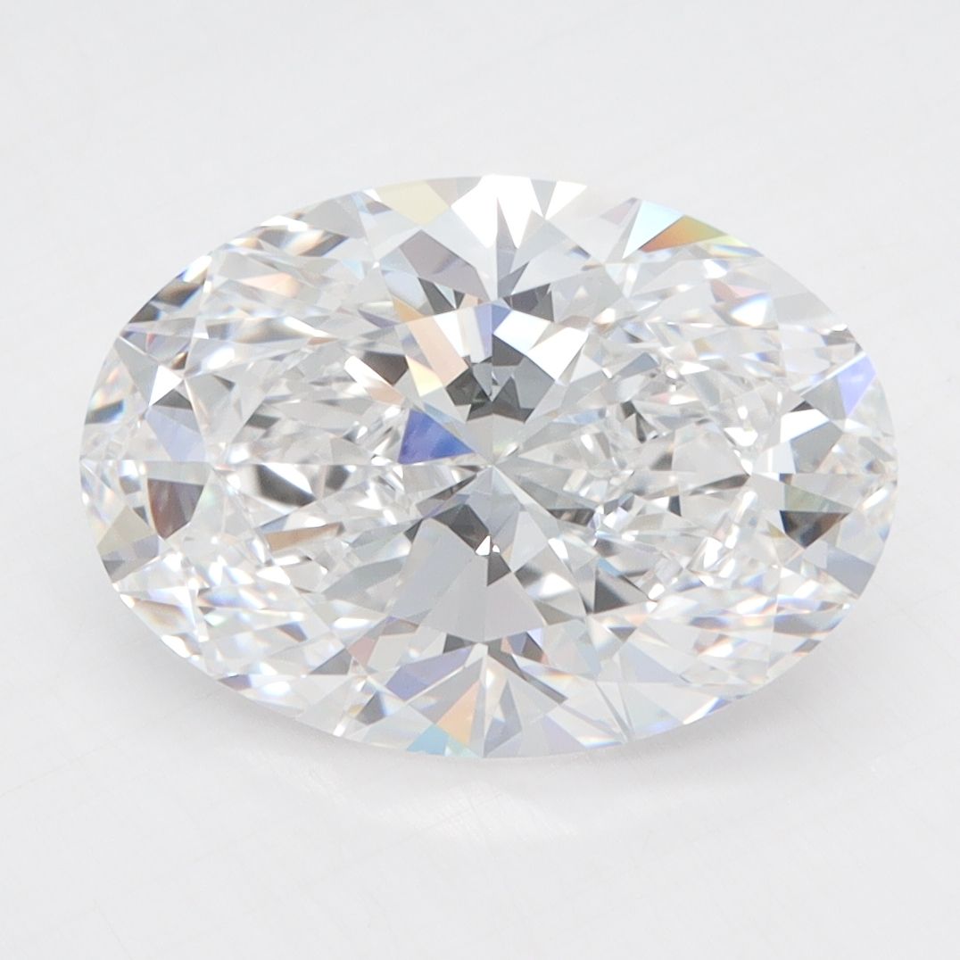 4.07 ct. oval Lab Grown Diamond front image