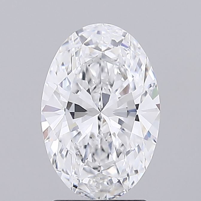 2.02 ct. oval Lab Grown Diamond front image