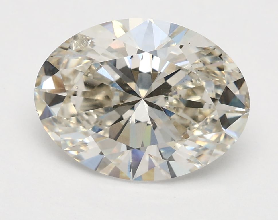2.01 ct. oval Lab Grown Diamond front image