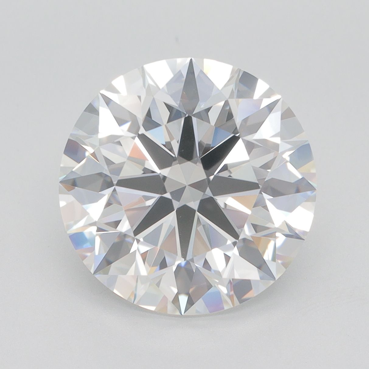5.29 ct. round Lab Grown Diamond front image