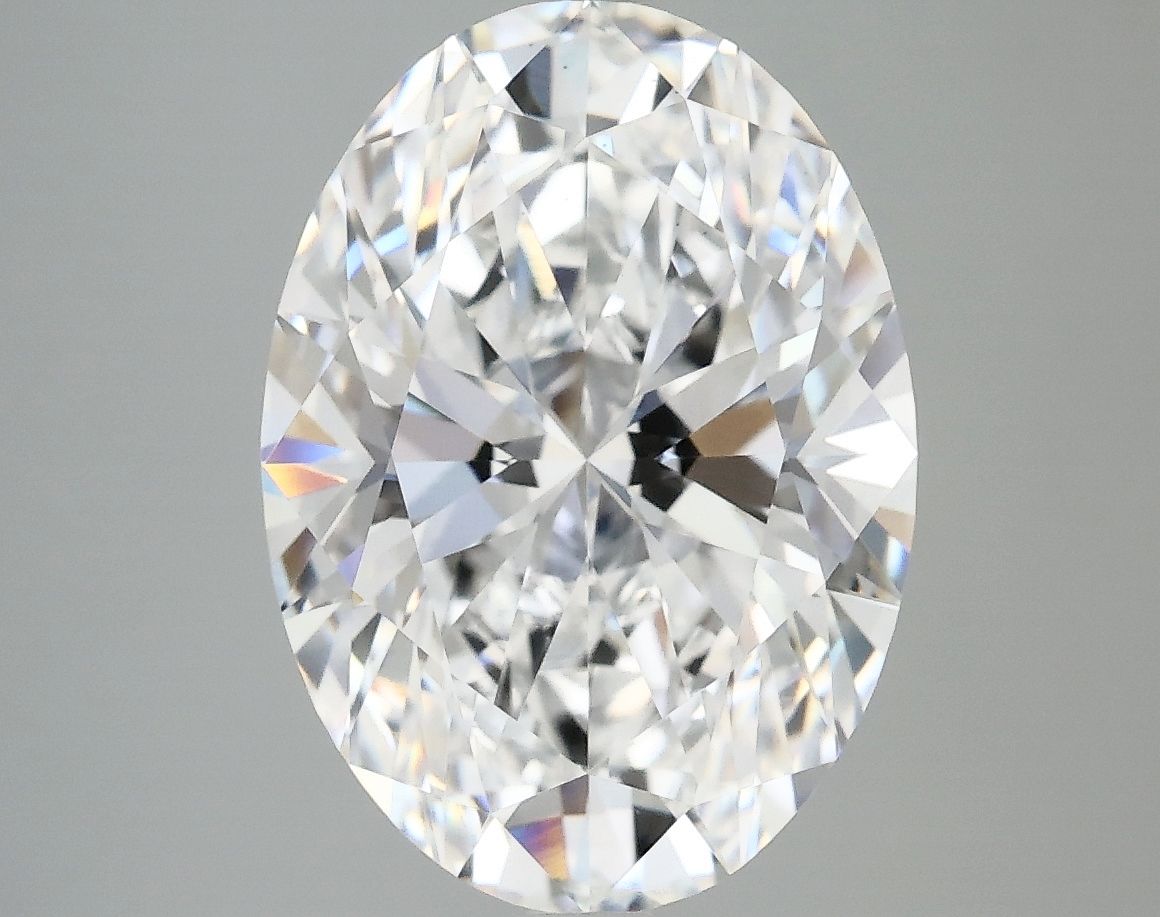 5.09 ct. oval Lab Grown Diamond front image