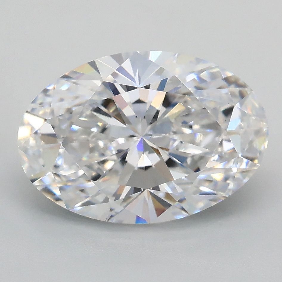 2.55 ct. oval Lab Grown Diamond front image