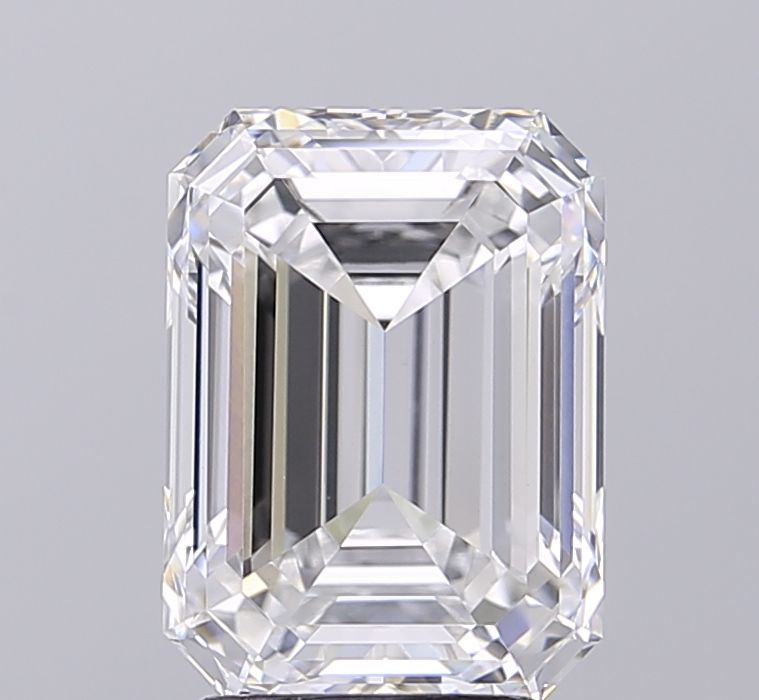 3.75 ct. emerald Lab Grown Diamond front image
