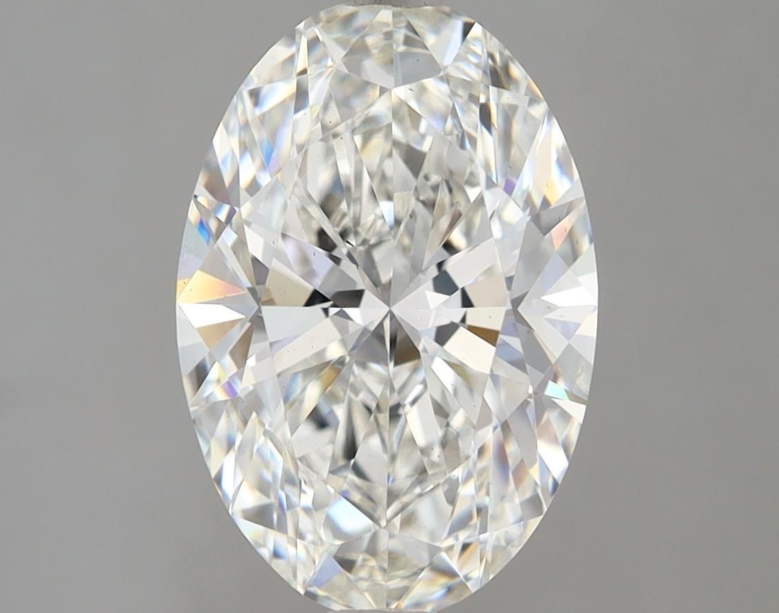 3.37 ct. oval Lab Grown Diamond front image