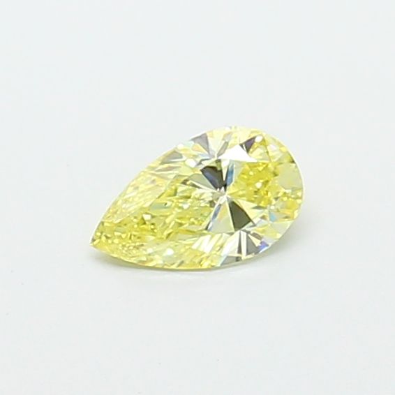0.41 CT Fancy Intense Yellow PEAR