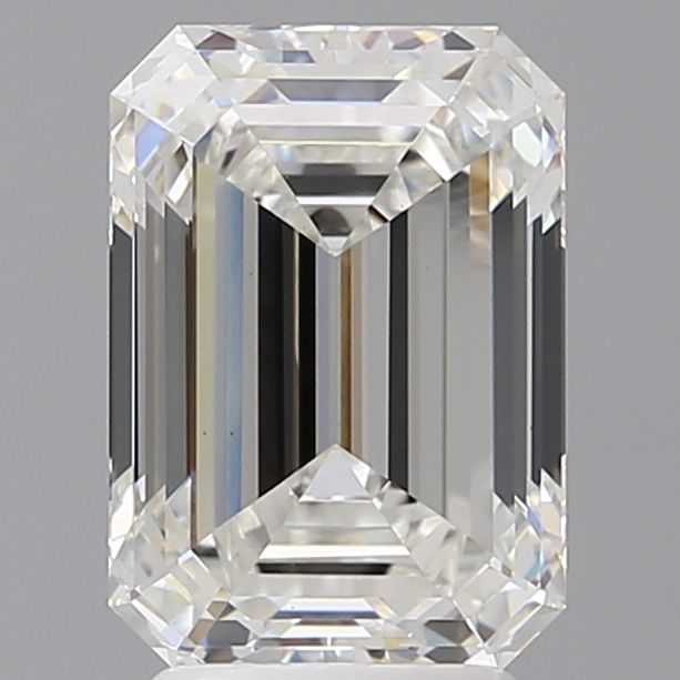 3.54 ct. emerald Lab Grown Diamond front image