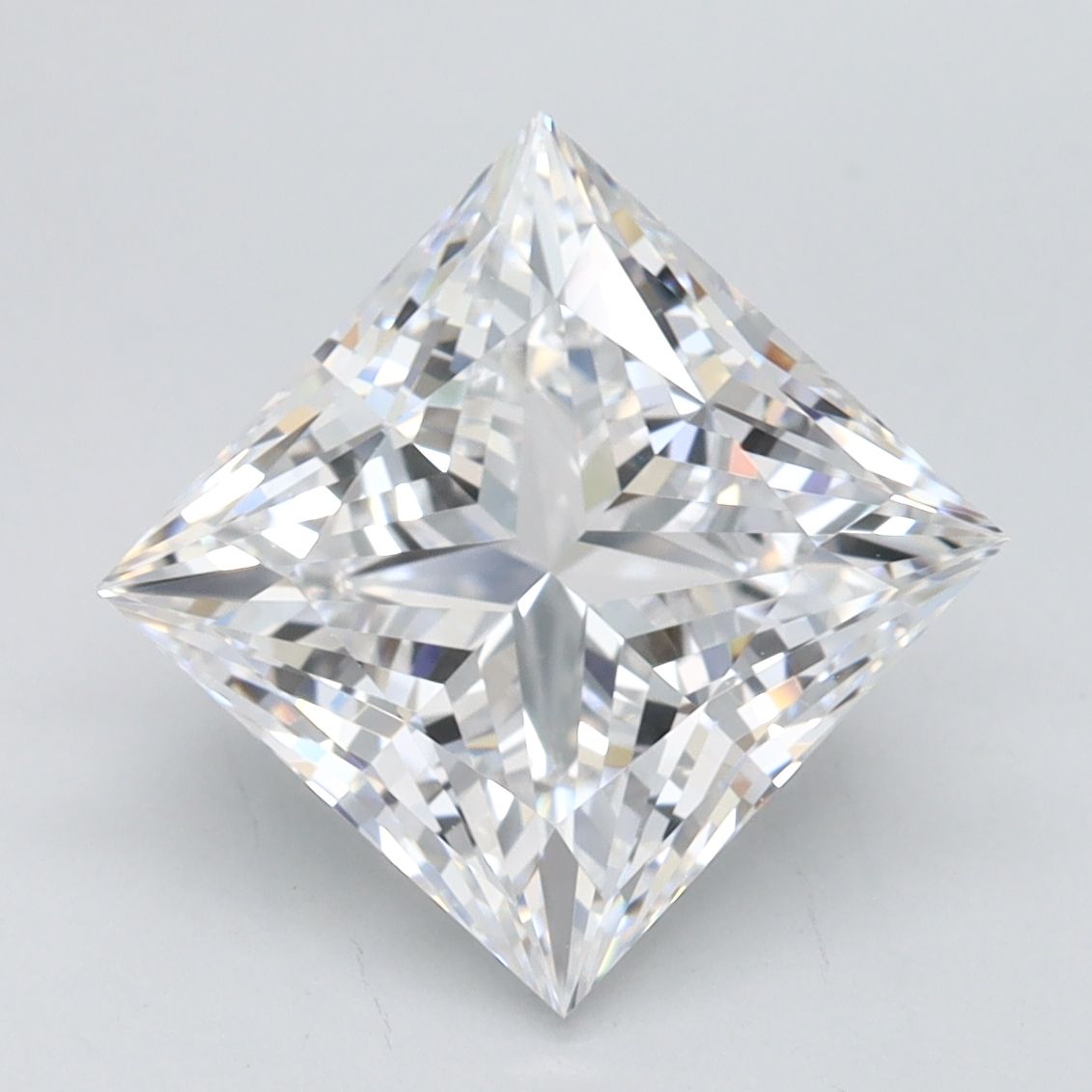 3.14 ct. princess Lab Grown Diamond front image