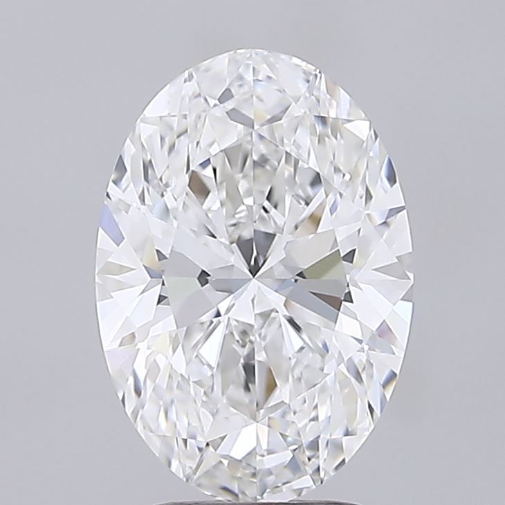 3.01 ct. oval Lab Grown Diamond front image